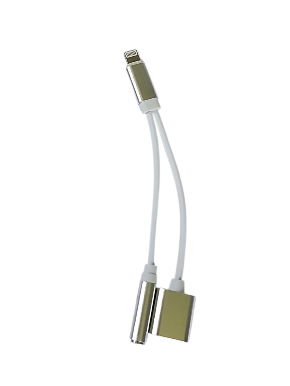 2-in-1 Lightning to 3.5mm Headphone Jack Adapter For iPhones